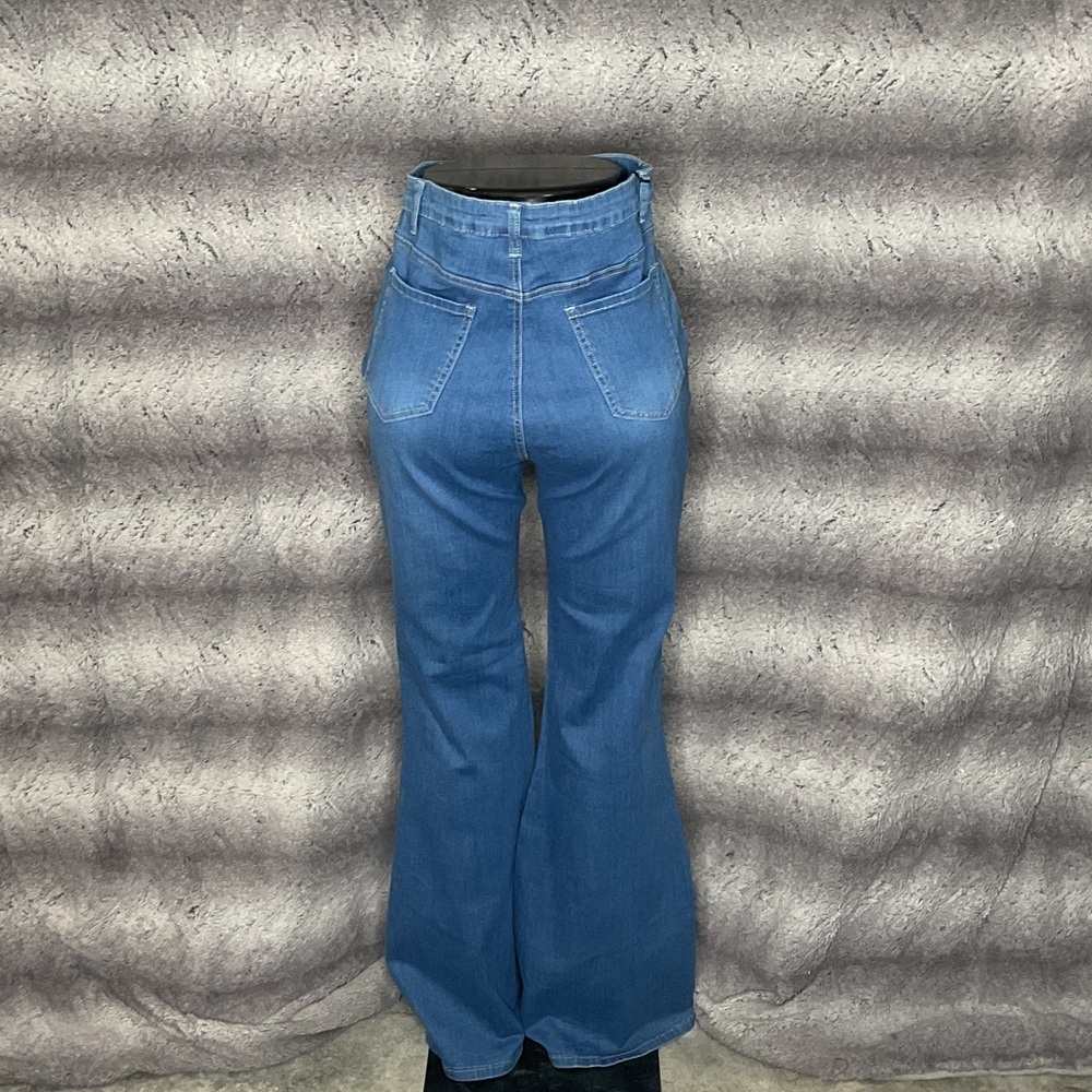 Classic Denim Flare Jeans - Picture 3 of 7